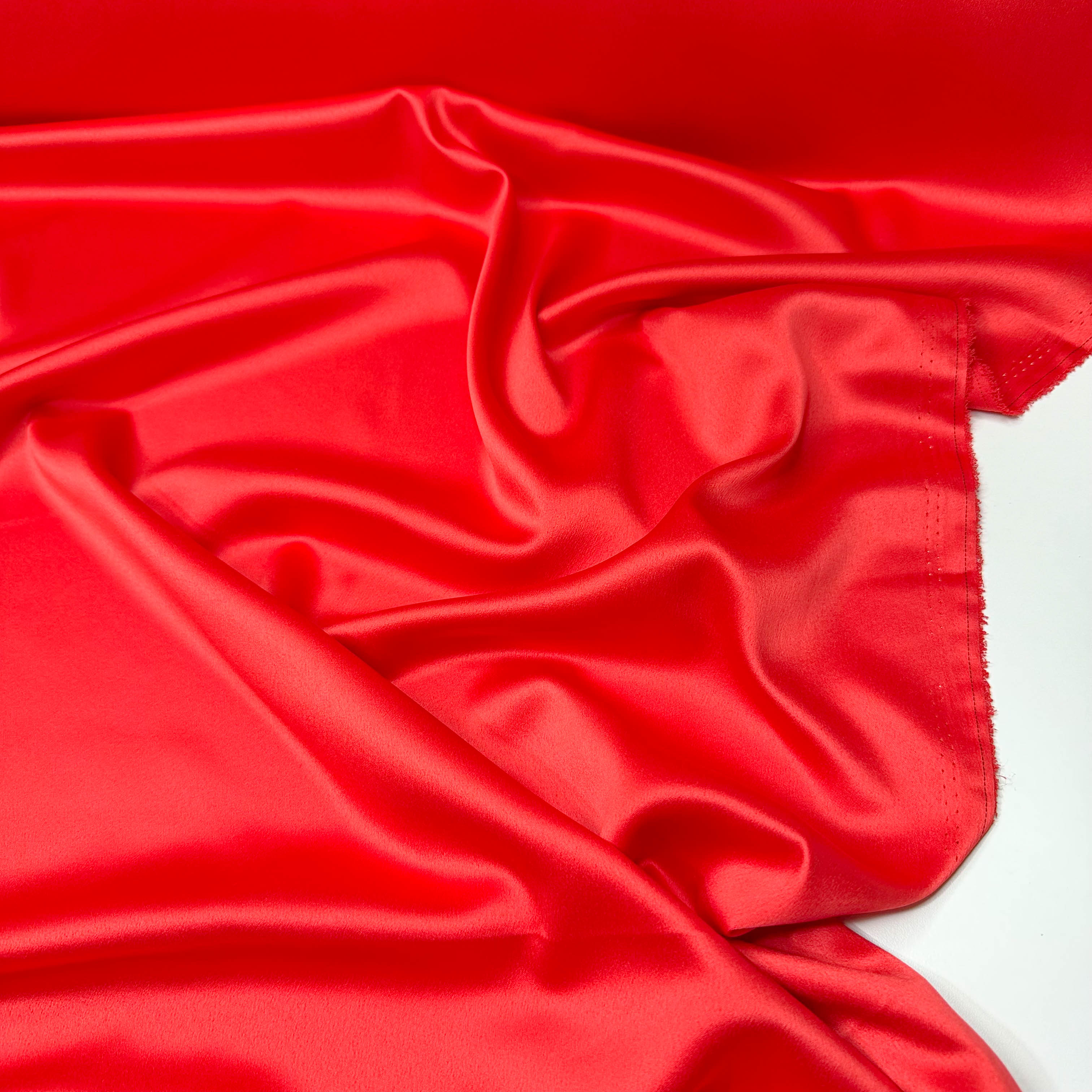 Tecido Crepe Amanda Liso Vermelho