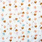 Tricoline Estampado Bailarina Sapatilhas