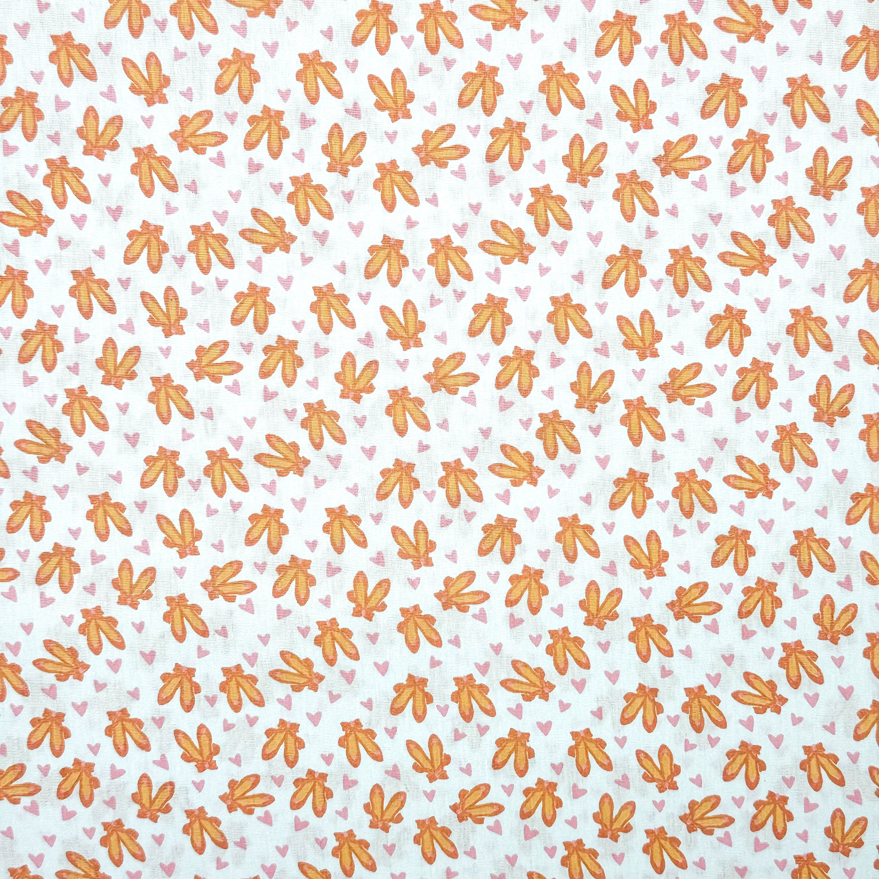 Tricoline Estampado Sapatilhas