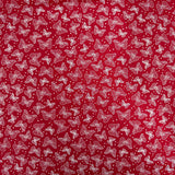 Tricoline Estampado Colecao Borboletas Vermelho