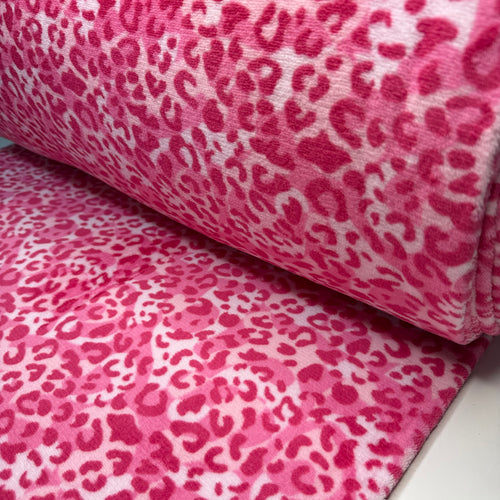 Fleece Ultra Animal Print Rosa