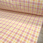 Soft Estampado Xadrez Rosa Amarelinho