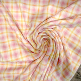 Soft Estampado Xadrez Rosa Amarelinho