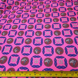 Microtel Estampado Digital Gaúcho Rosa Mês Farroupilha