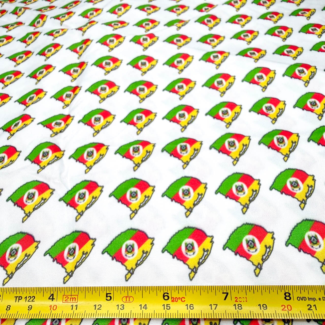 Microtel Estampado Digital Estado RS Mês Farroupilha