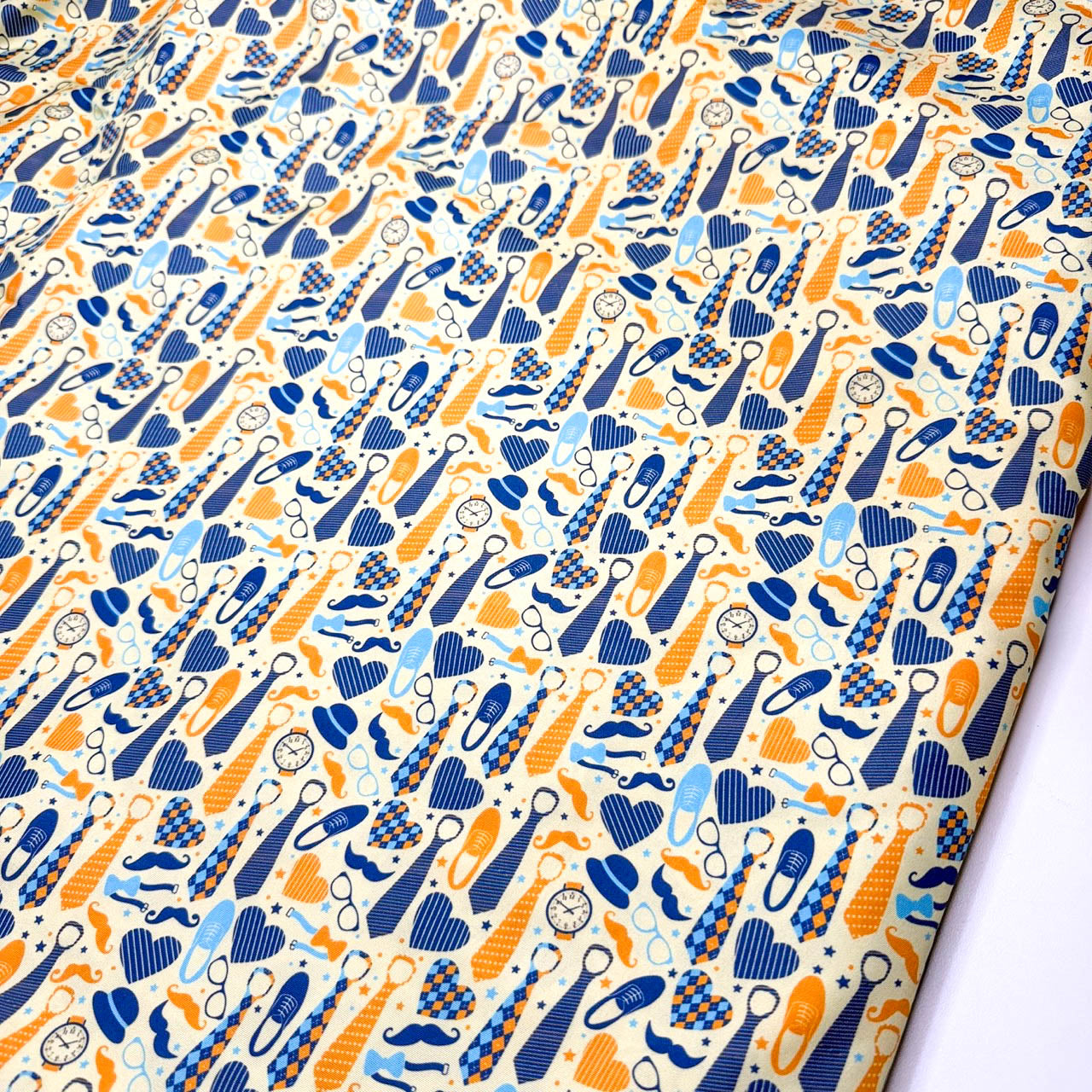 Microtel Estampado Digital Dia Dos Pais Gravatas