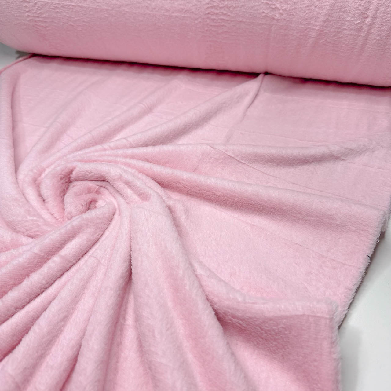 Fleece Térmico Liso Rosa Clarinho