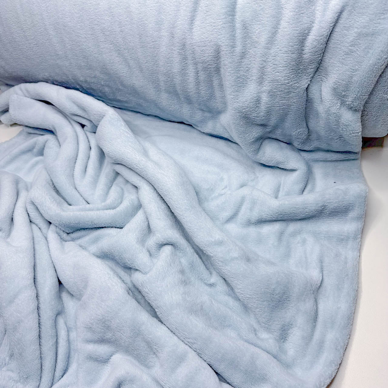 Fleece Térmico Liso Azul Clarinho
