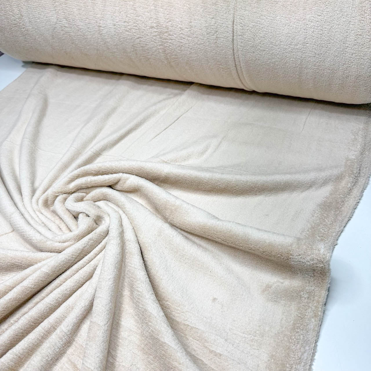 Fleece Térmico Liso Bege