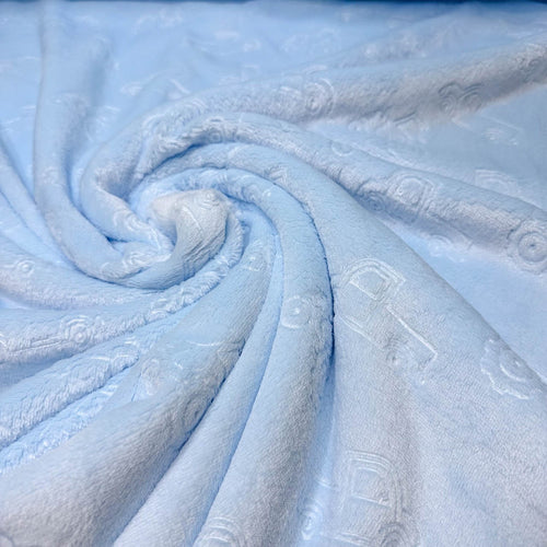 Fleece Sonho Meu Carrinho Azul Clarinho