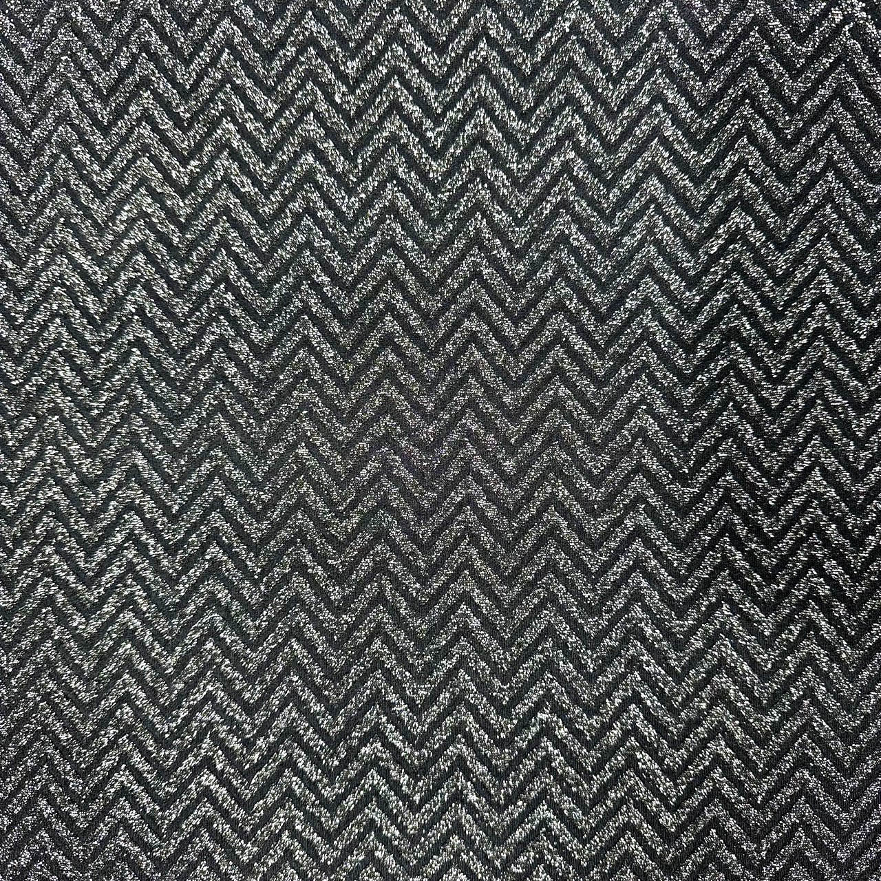 Tecido Malha Missoni Shine Prata