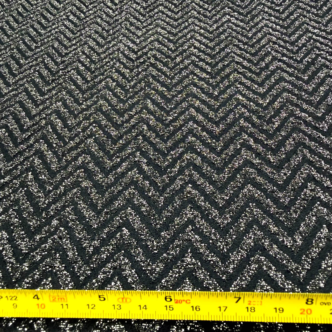 Tecido Malha Missoni Shine Prata