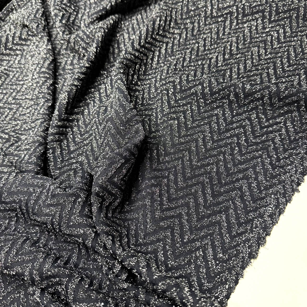 Tecido Malha Missoni Shine Prata