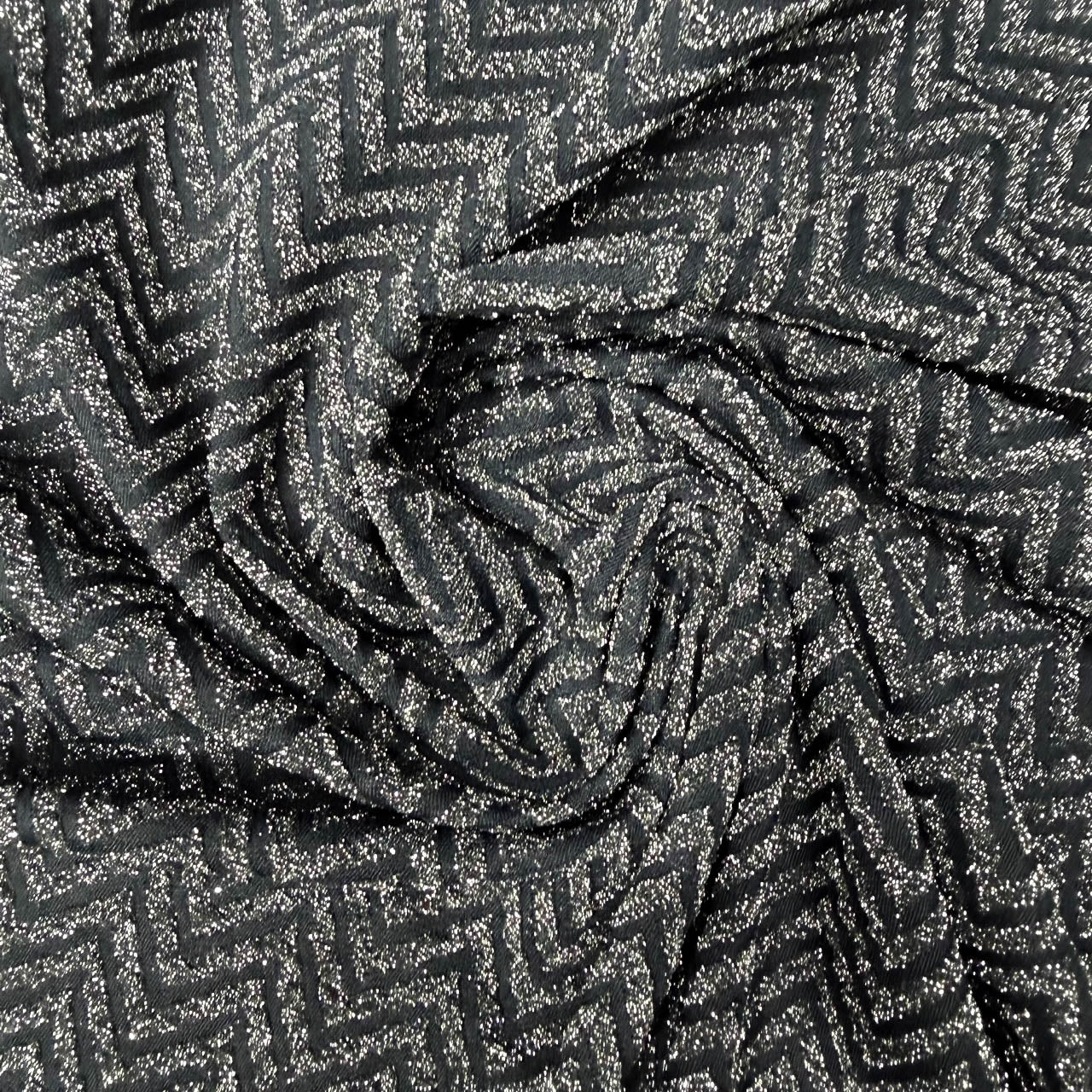Tecido Malha Missoni Shine Prata