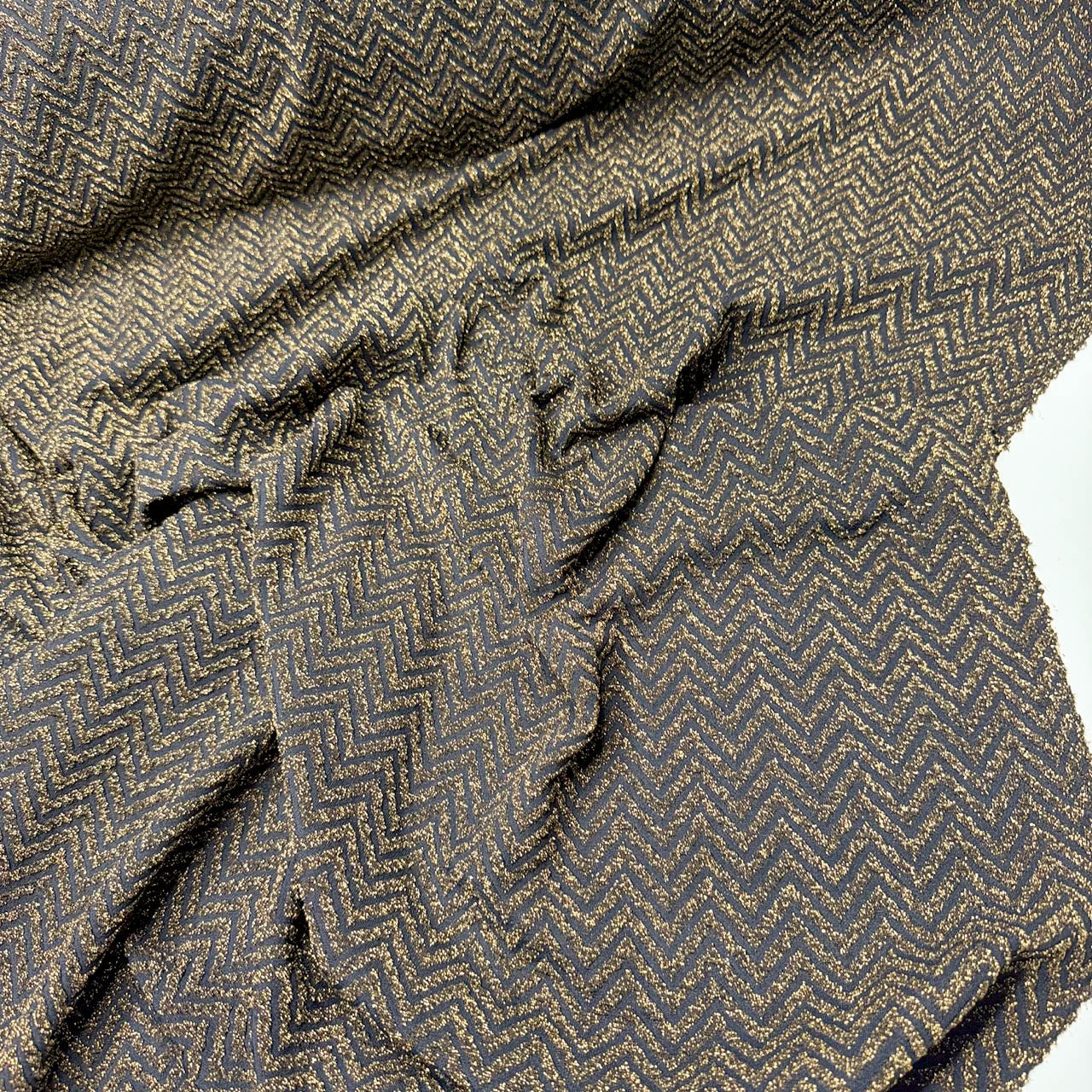 Tecido Malha Missoni Shine Dourado