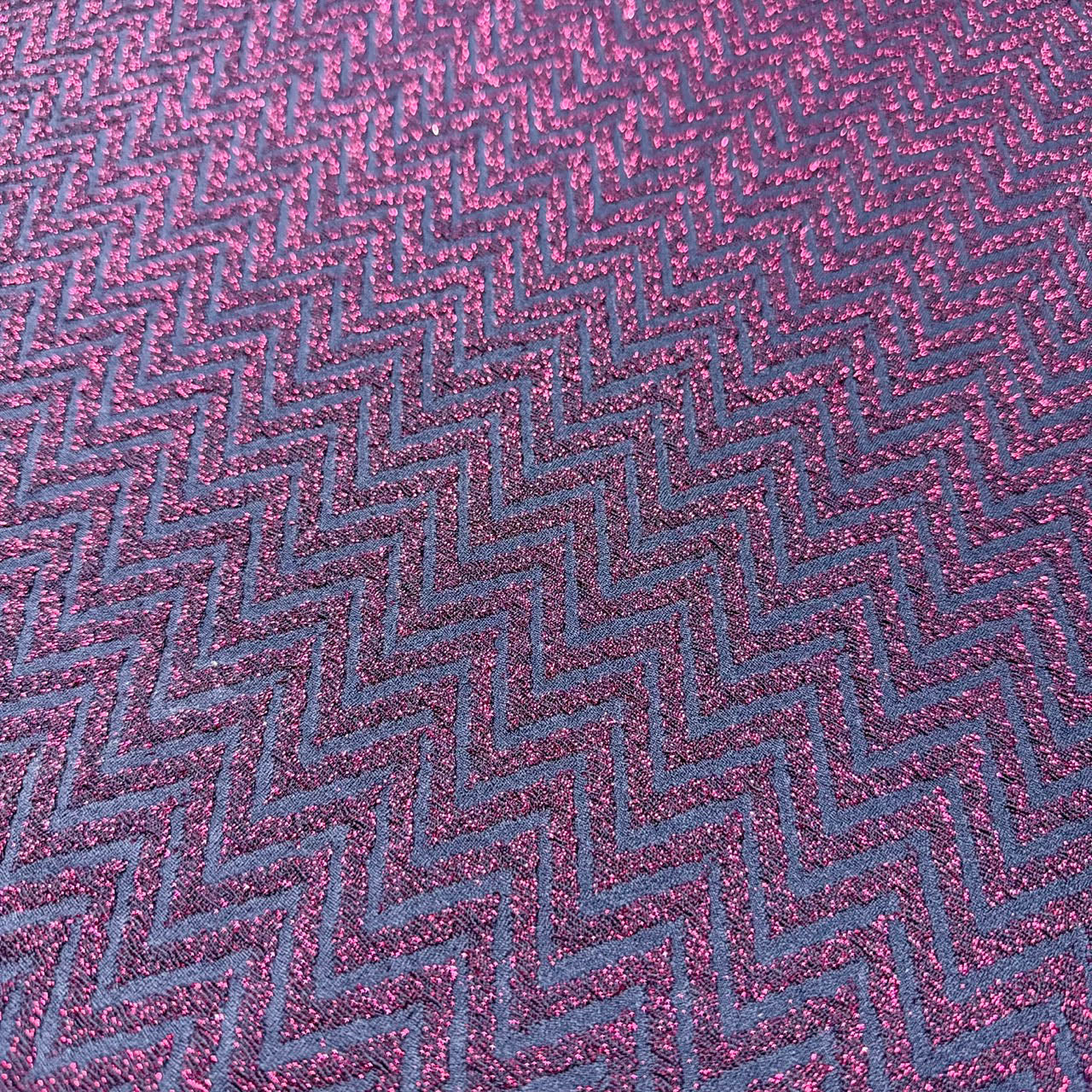 Tecido Malha Missoni Shine Rosa Pink