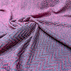 Tecido Malha Missoni Shine Rosa Pink