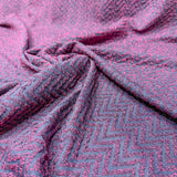 Tecido Malha Missoni Shine Rosa Pink