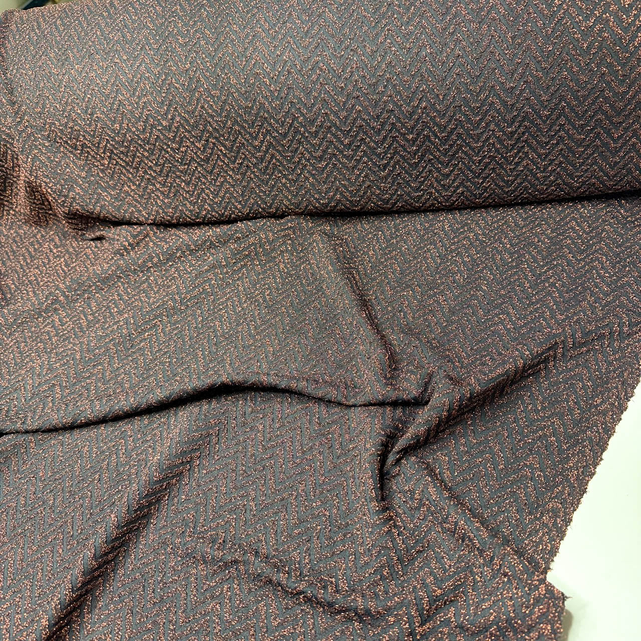Tecido Malha Missoni Shine Bronze