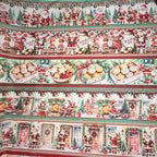 Tricoline Digital Estampado Barrado Natal 1 - 10 barras diferentes