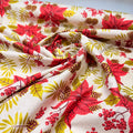 Tricoline Estampado Natal Floral