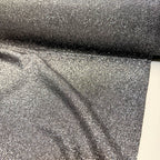 Malha Lurex Preto com Prata