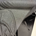 Malha Lurex Preto com Prata