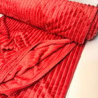 Fleece Canelado Vermelho 2,40m Largura